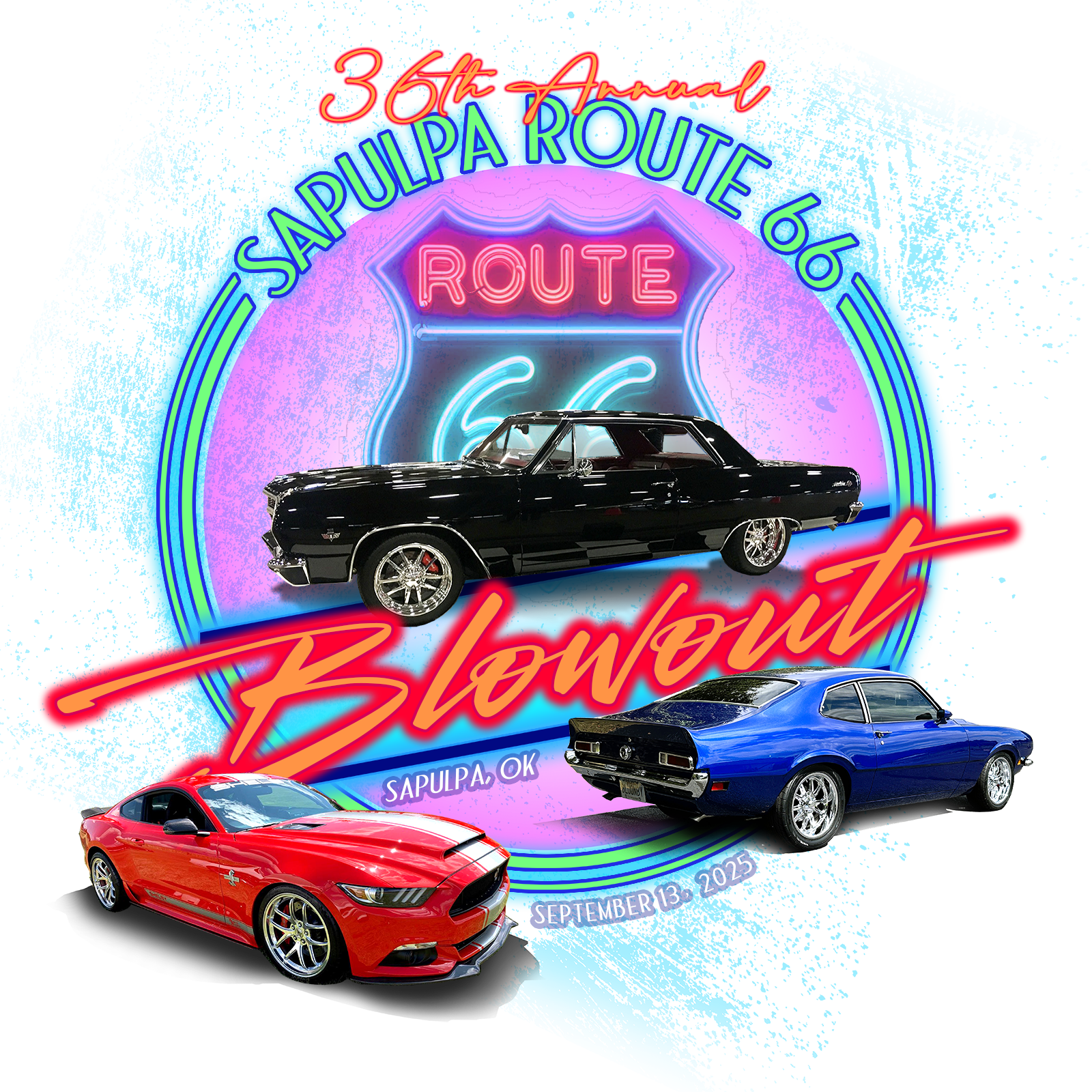 Join us for the 36th Annual Route 66 Blowout Car Show & Festival