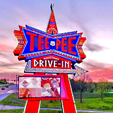 See your favorite movie under the stars at the Historic TeePee Drive-In in Sapulpa, OK!